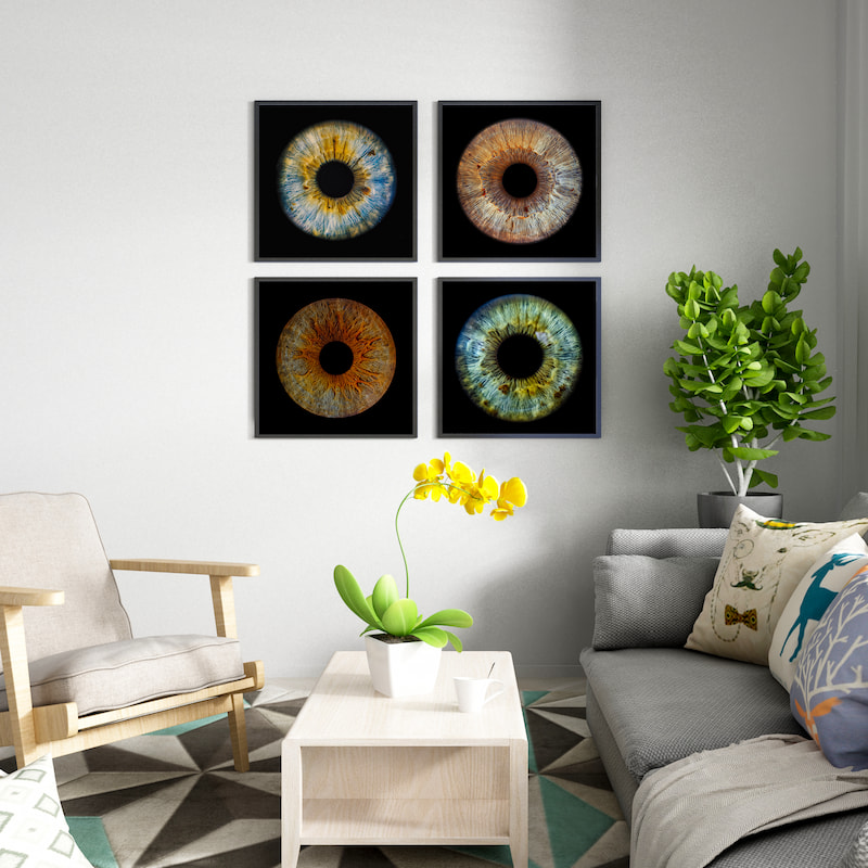 Przykład zdjęcia tęczówki 1